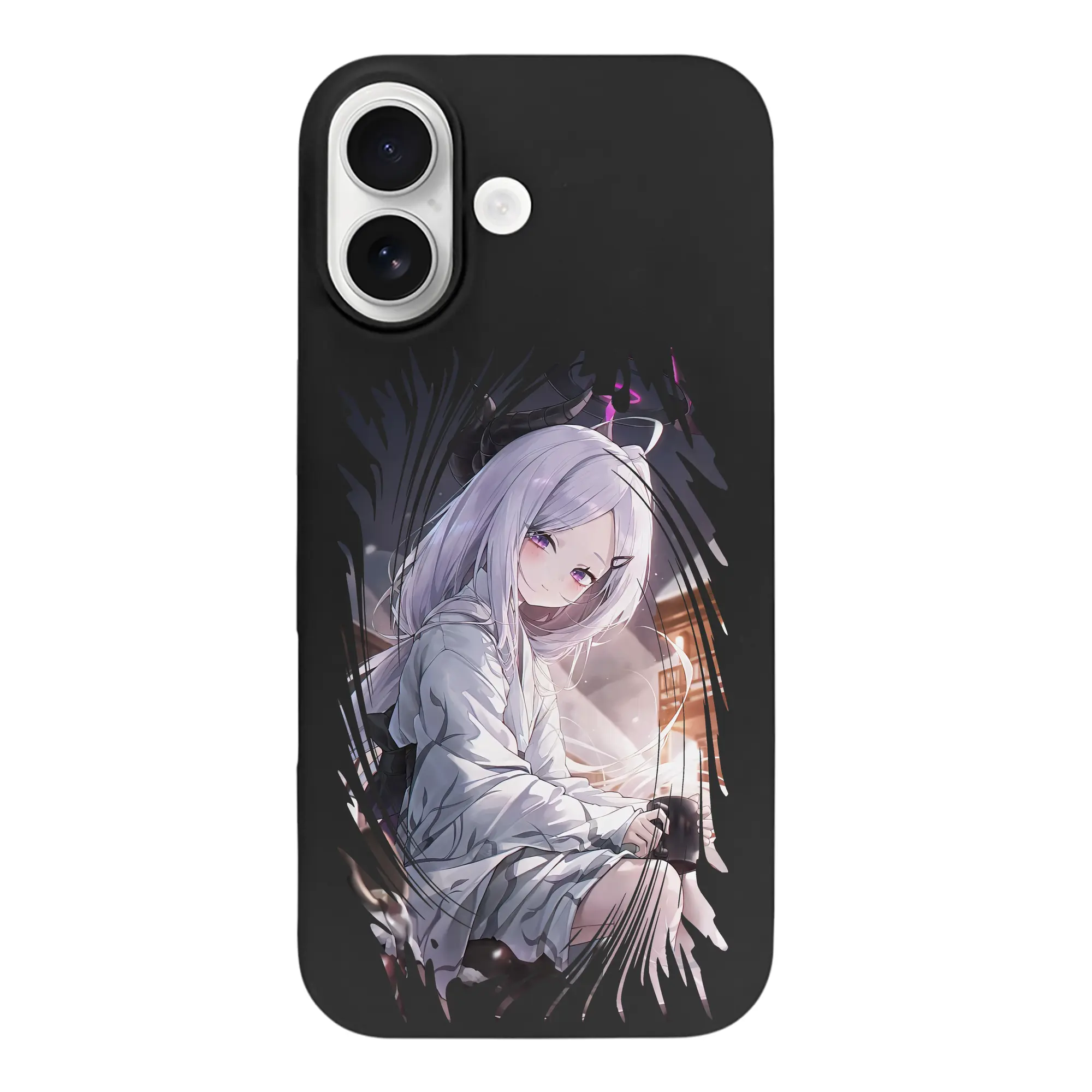 ブルーアーカイブ グッズ 空崎ヒナ - iPhone 17 シリーズ シリコンケース 薄型 耐衝撃 指紋防止 ソフトタッチカバー 精密フィット 傷防止 保護ケース iPhone 17/17 Air/17 Pro/17 Pro Max 対応